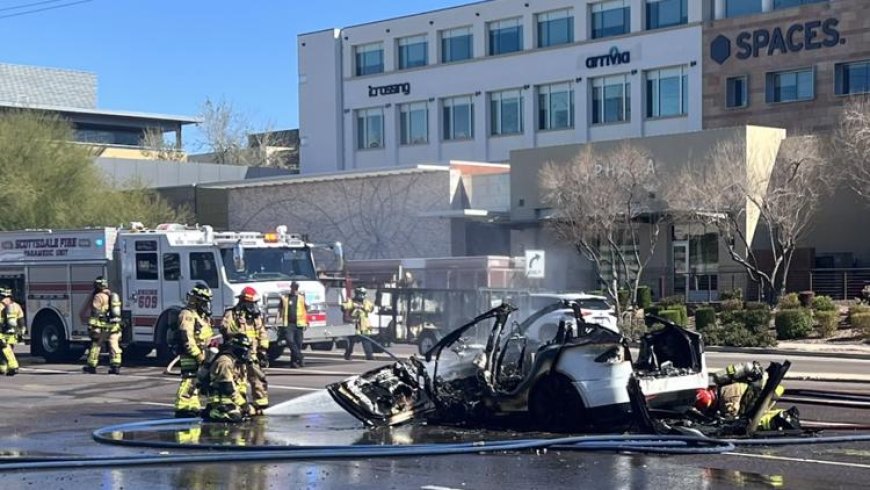 Tesla Catches Fire in Scottsdale: What We Know So Far