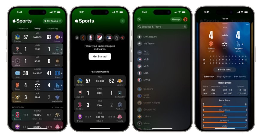 Apple's Touchdown: Introducing Their First-Ever Sports App
